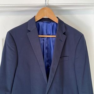Ben Sherman 38R Mens Suit Sportcoat Blue Blazer